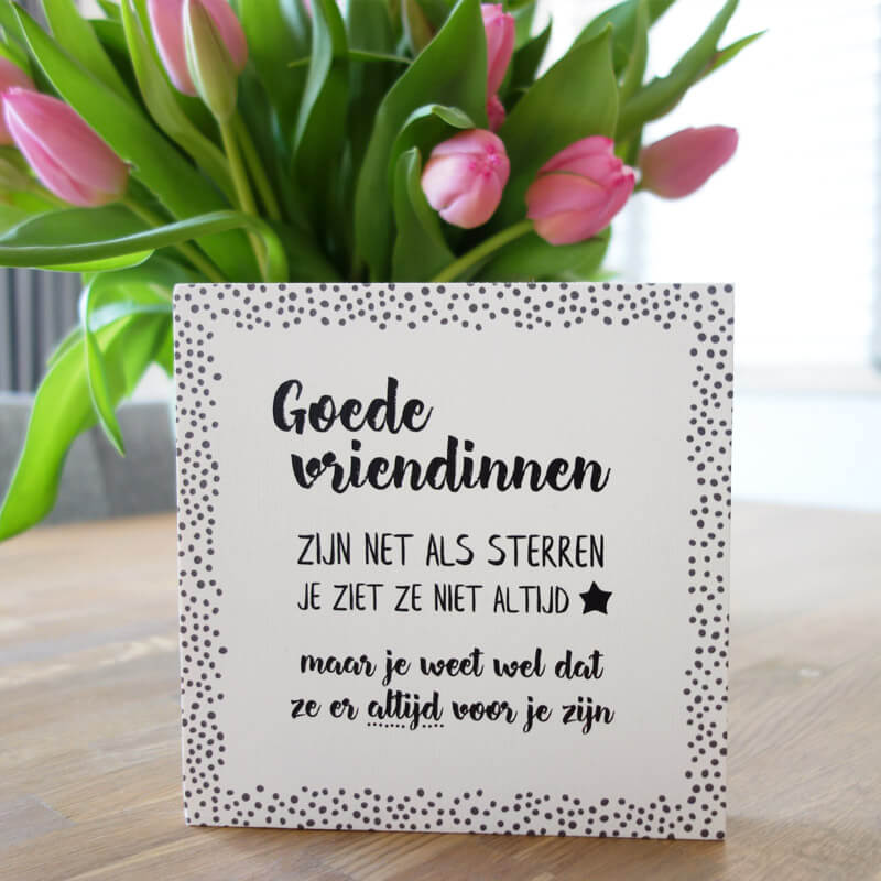 Houtblok vriendin